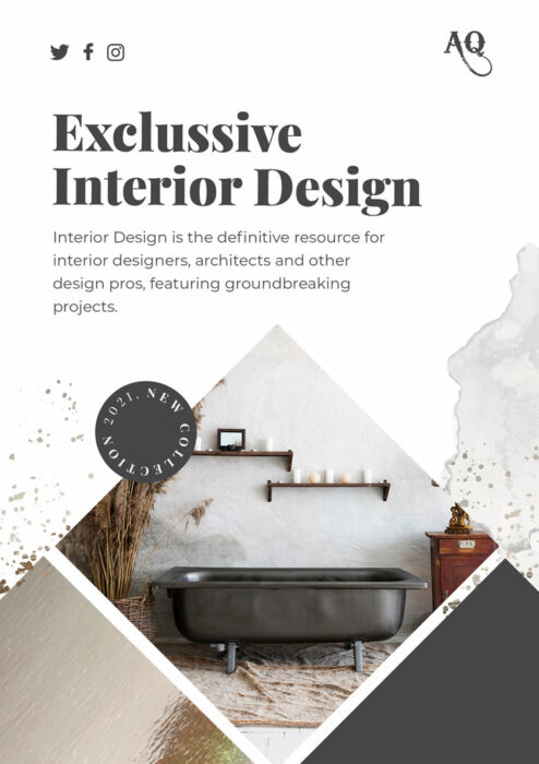 Brochure | Ahmad Ali Qureshi | 18 Years of Designing Experience
